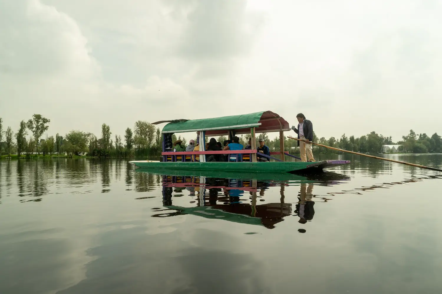 Trajinera xochimilco tlahuac