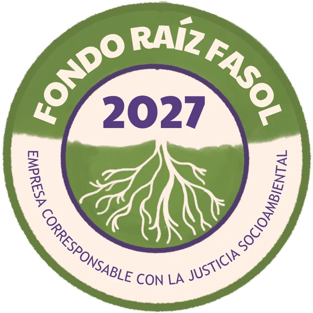 Sello Aliada Fondo Raíz FASOL 2027, empresa corresponsable con la justicia socioambiental